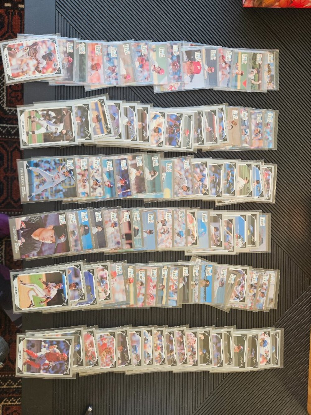 Lot of 1000+ 1991 Baseball Cards + 1987, 1990, 2000-1 Hockey Cards Mixed Vintage